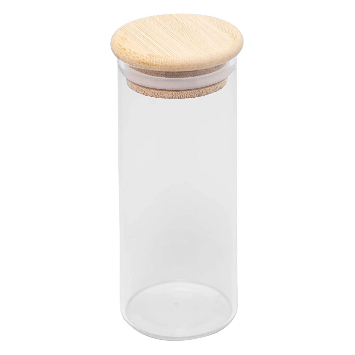 Porta Condimento 160ml Vidro C/ Tampa Bambu Rojemac