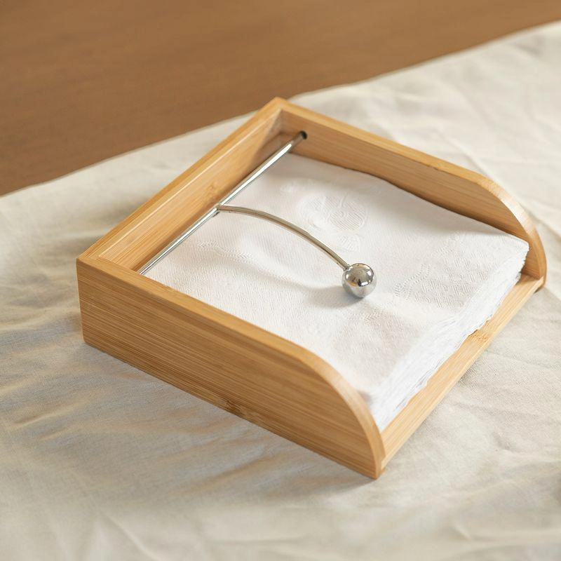 Porta Guardanapos Sense Bambu Martiplast Ou