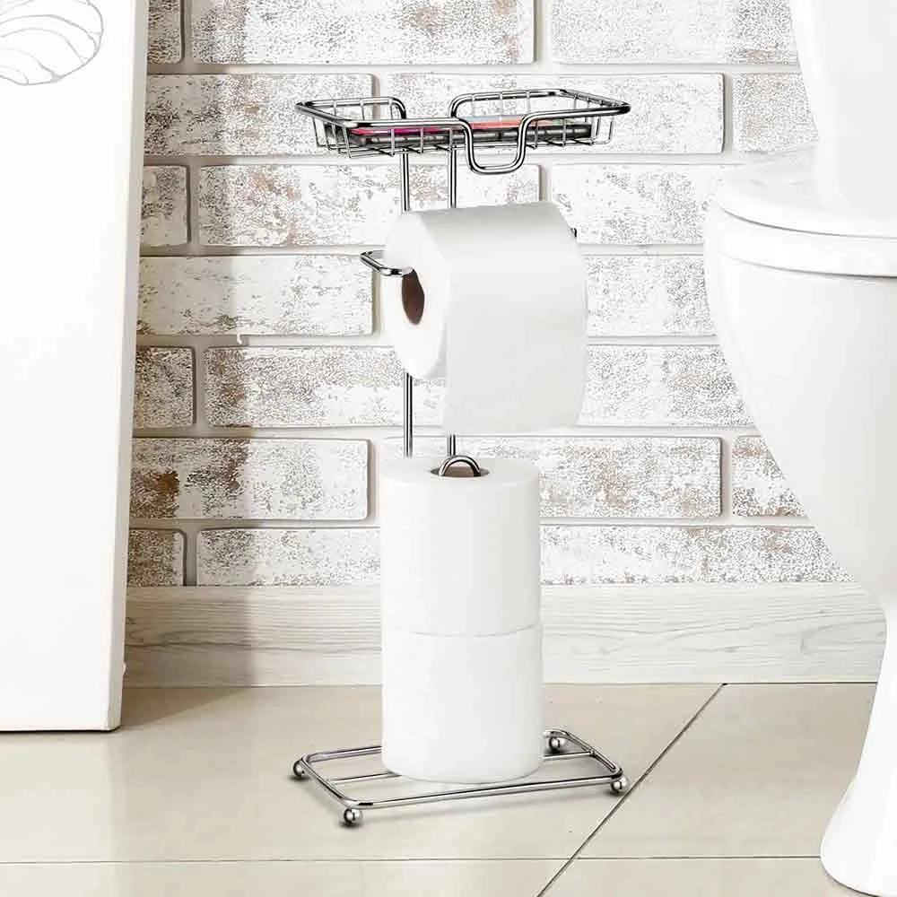 PORTA PAPEL HIGIENICO CHAO 1136 C/DISPENSER CROMADO ARTHI