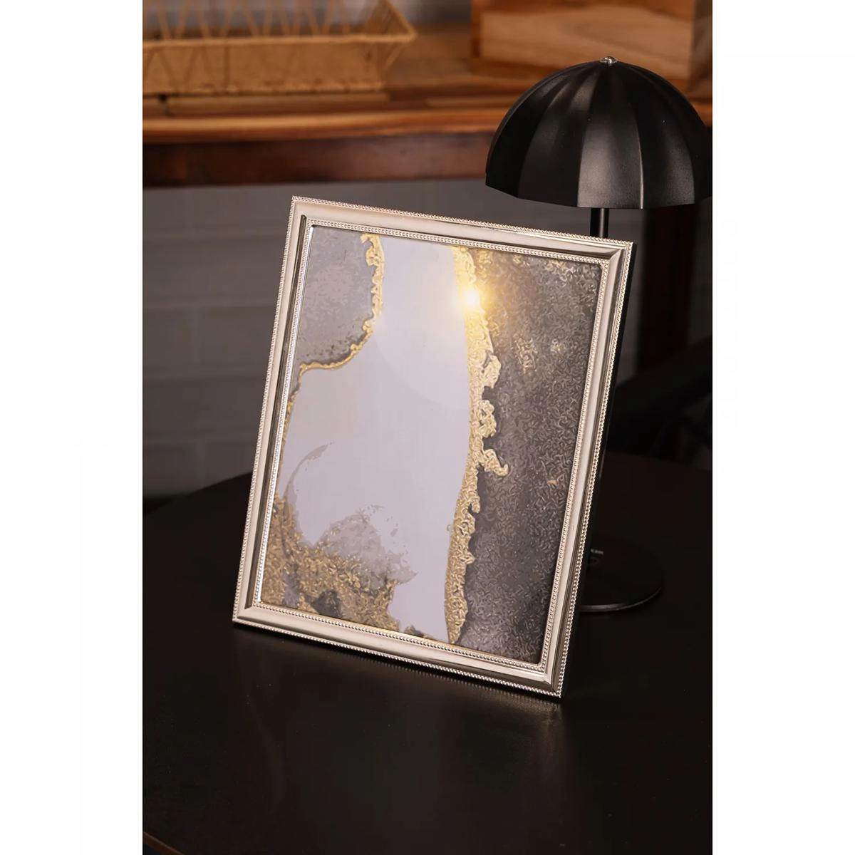 PORTA RETRATO 9439 20X25 PRATEADO ACO ROJEMAC