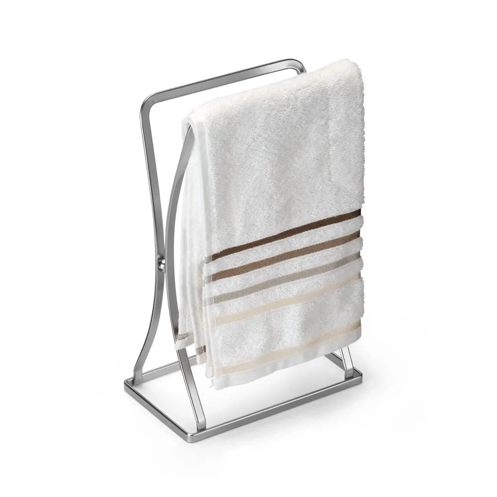 PORTA TOALHA LAVABO 3359 PIATINA CROMADO FOSCO ARTHI