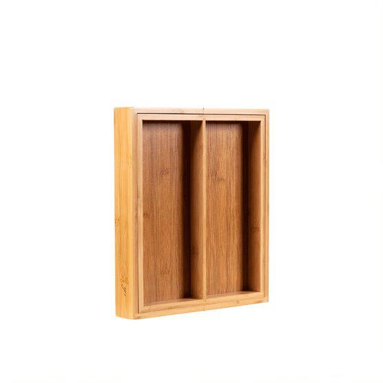 Porta Utensilios Gaveta Ajustavel 810900194 Bambu Yoi