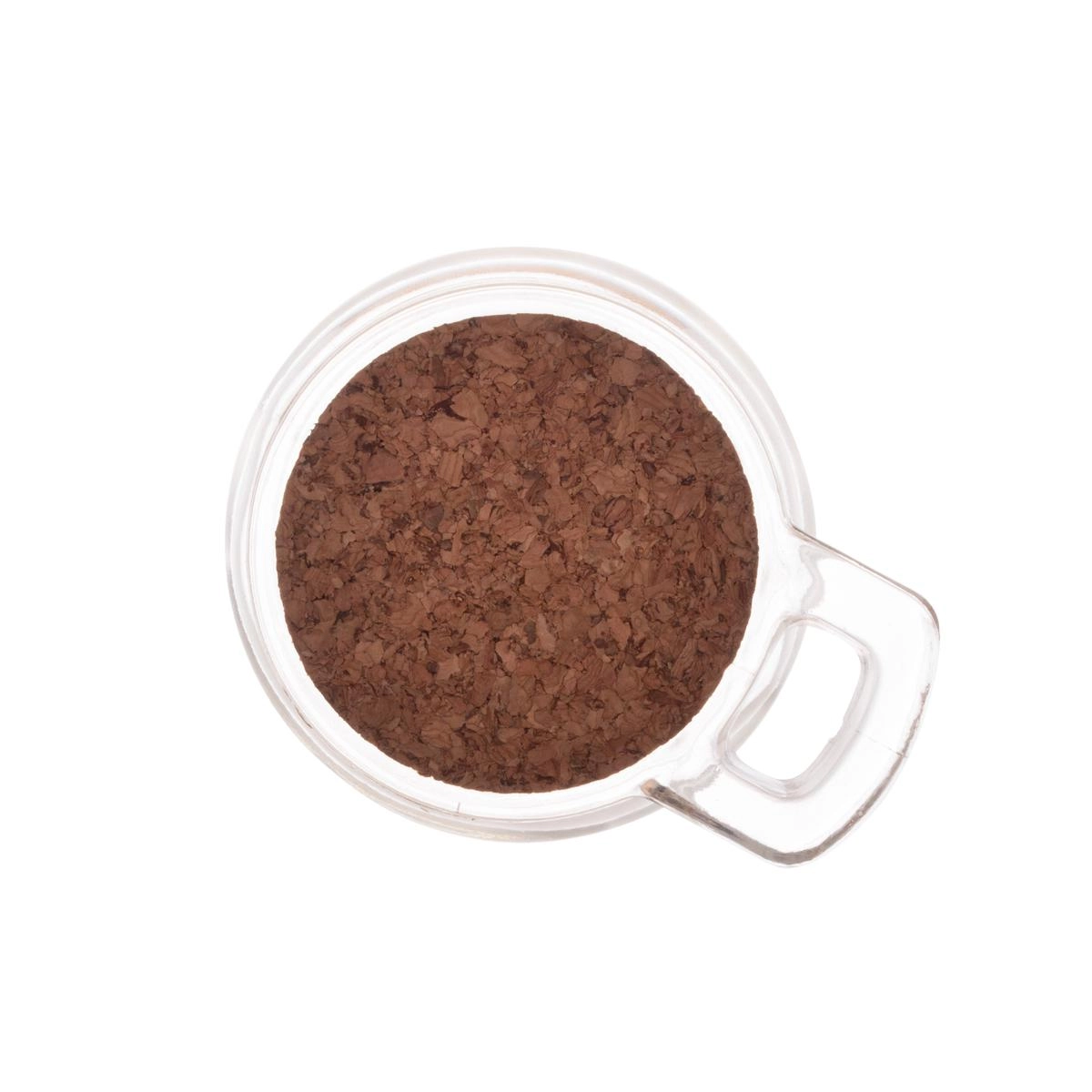 Pote Condimentos Vidro 240 ml com Colher de Bambu e Tampa de Rolha Lyor Design