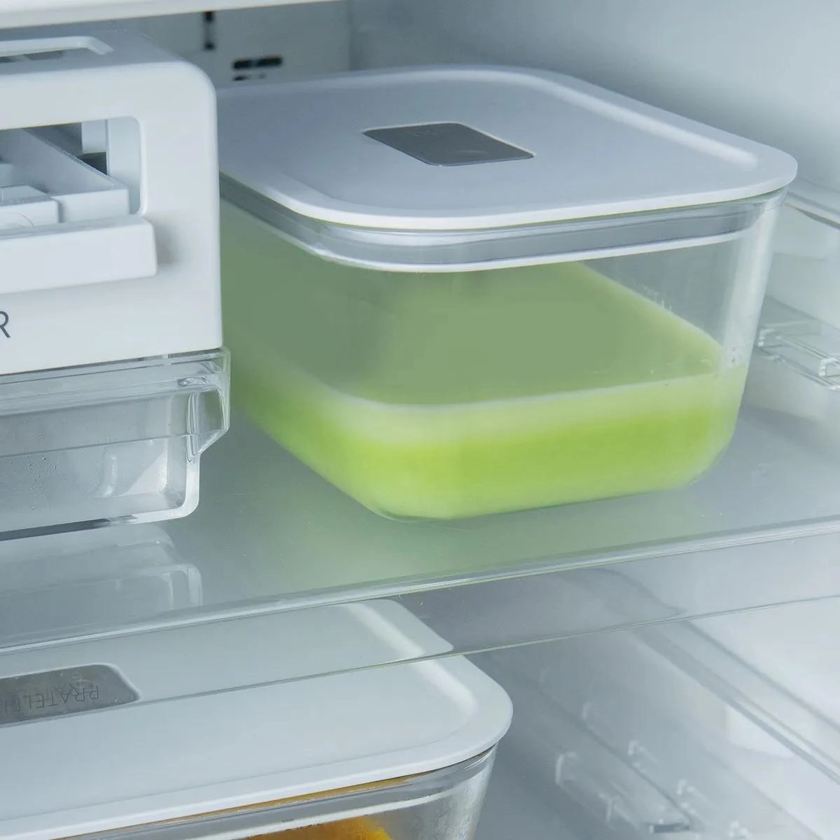 Pote Hermetico Fresh Lock 1,2lts Martiplast Ou- Branco