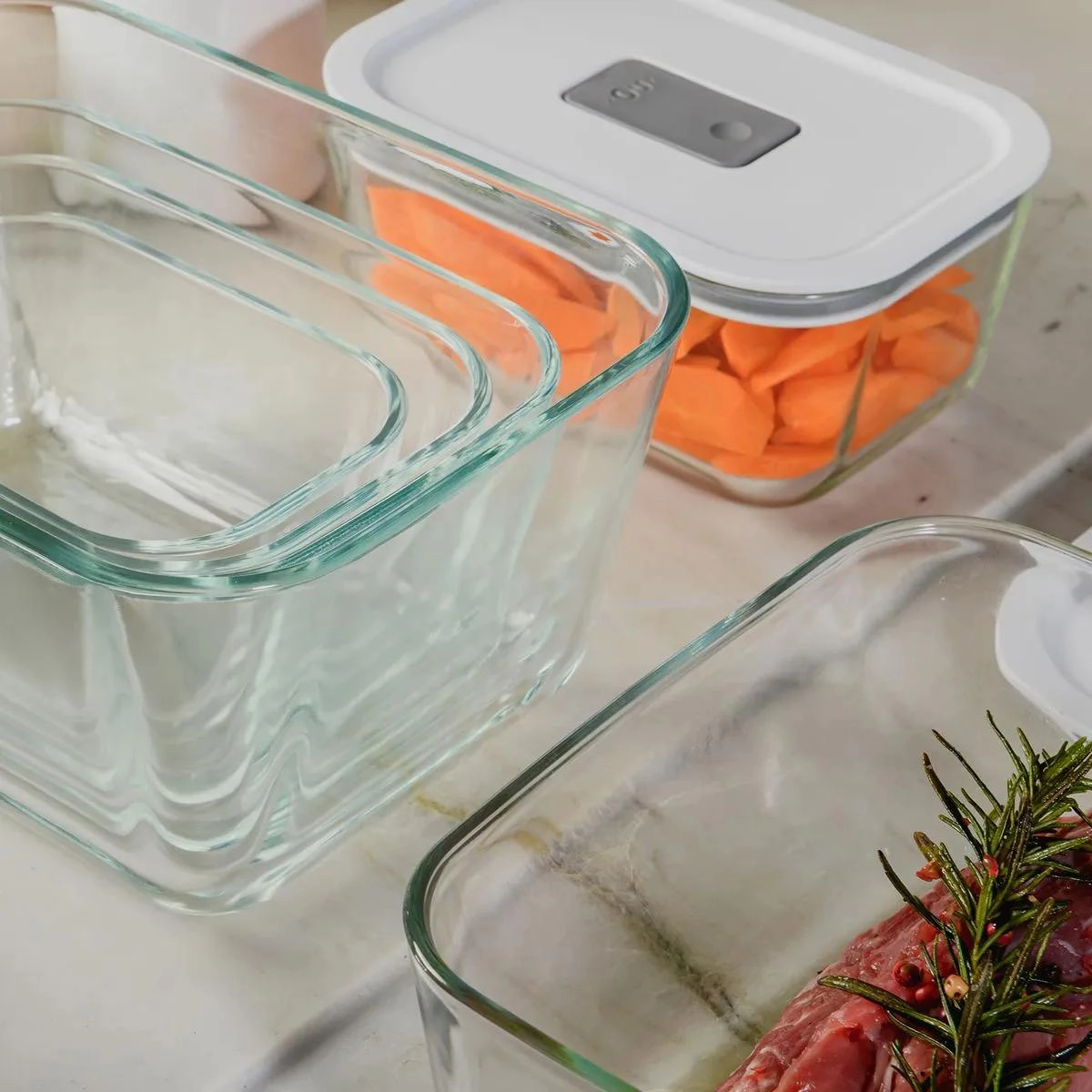 Pote Hermetico Fresh Lock 2,4lts Martiplast Ou- Branco