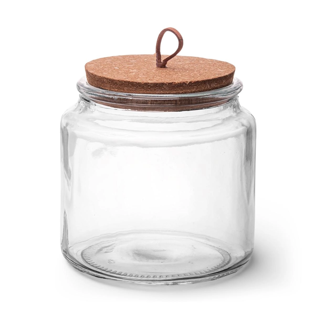 Pote Mantimentos 520ml Vidro C/ Tampa Cortica Lyor Design
