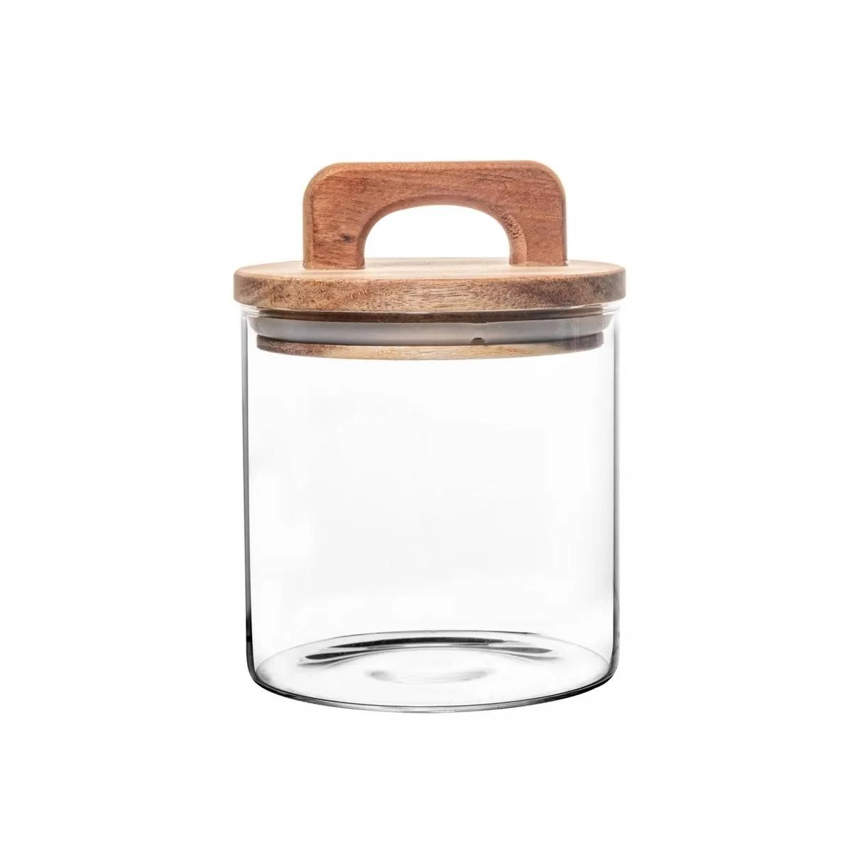 Pote Mantimentos Vidro 700ml Tampa Acacia Rojemac