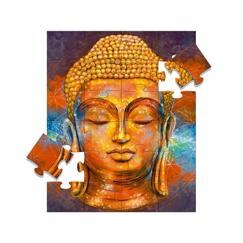 Quadro Quebra Cabeca Buda Qqcp3007 24pcs 74x90cm Litoarte
