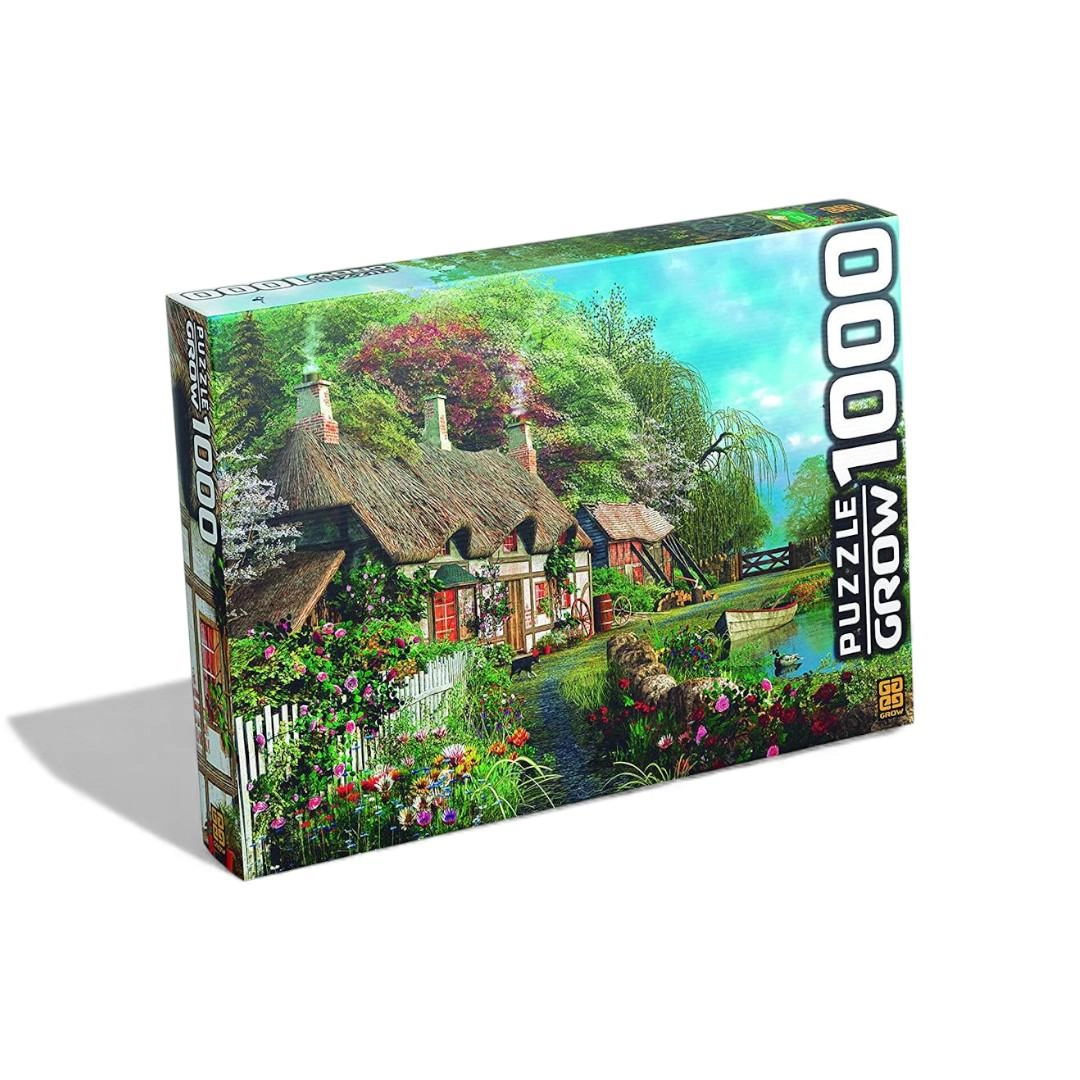 Quebra Cabeca P1000 Casa No Lago 02963 Grow