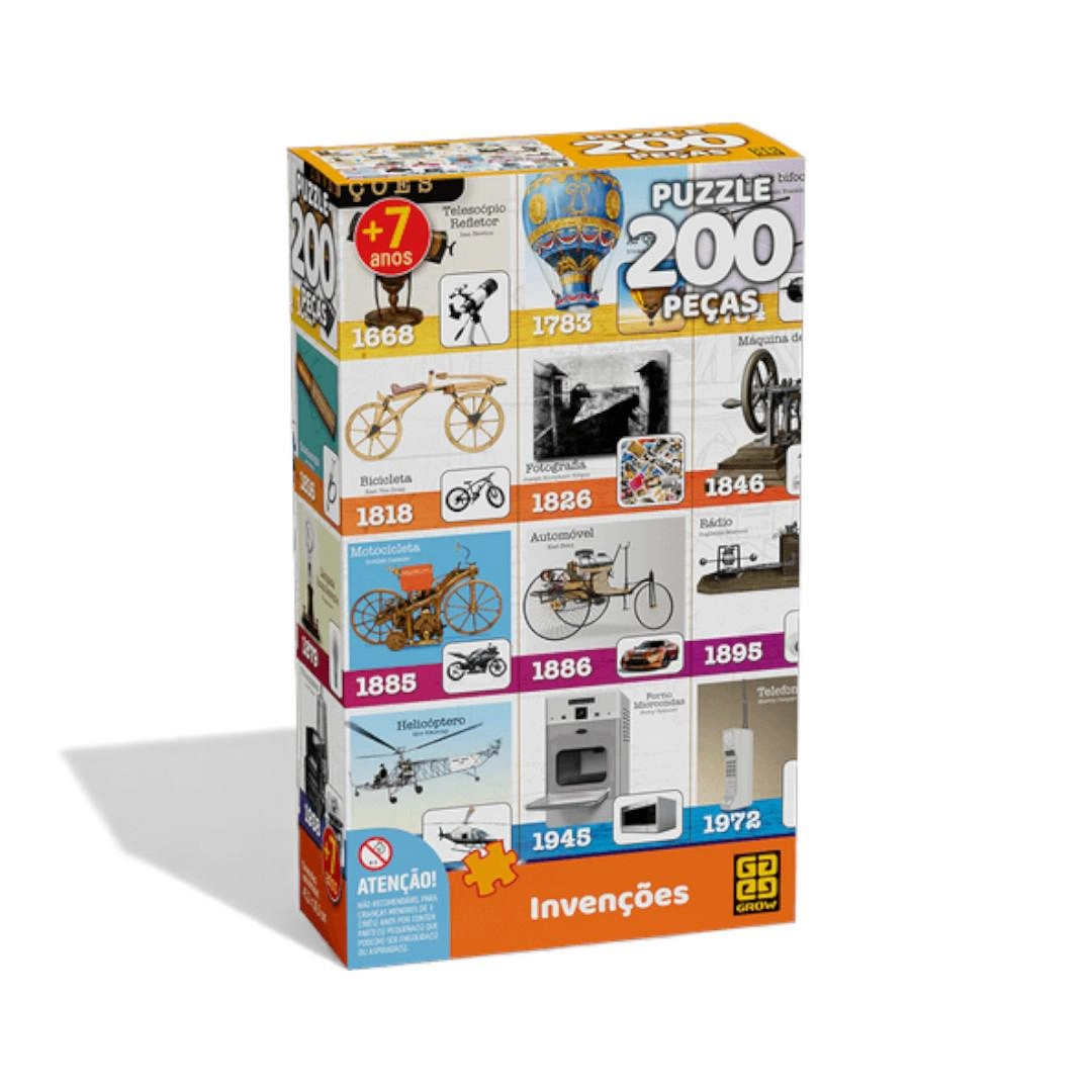 Quebra Cabeca P200 Invencoes Grow