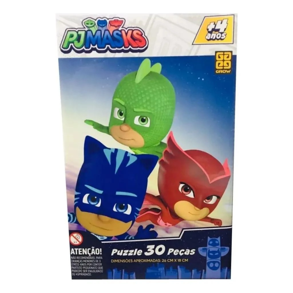 QUEBRA CABECA P30 PJ MASKS 03520 GROW