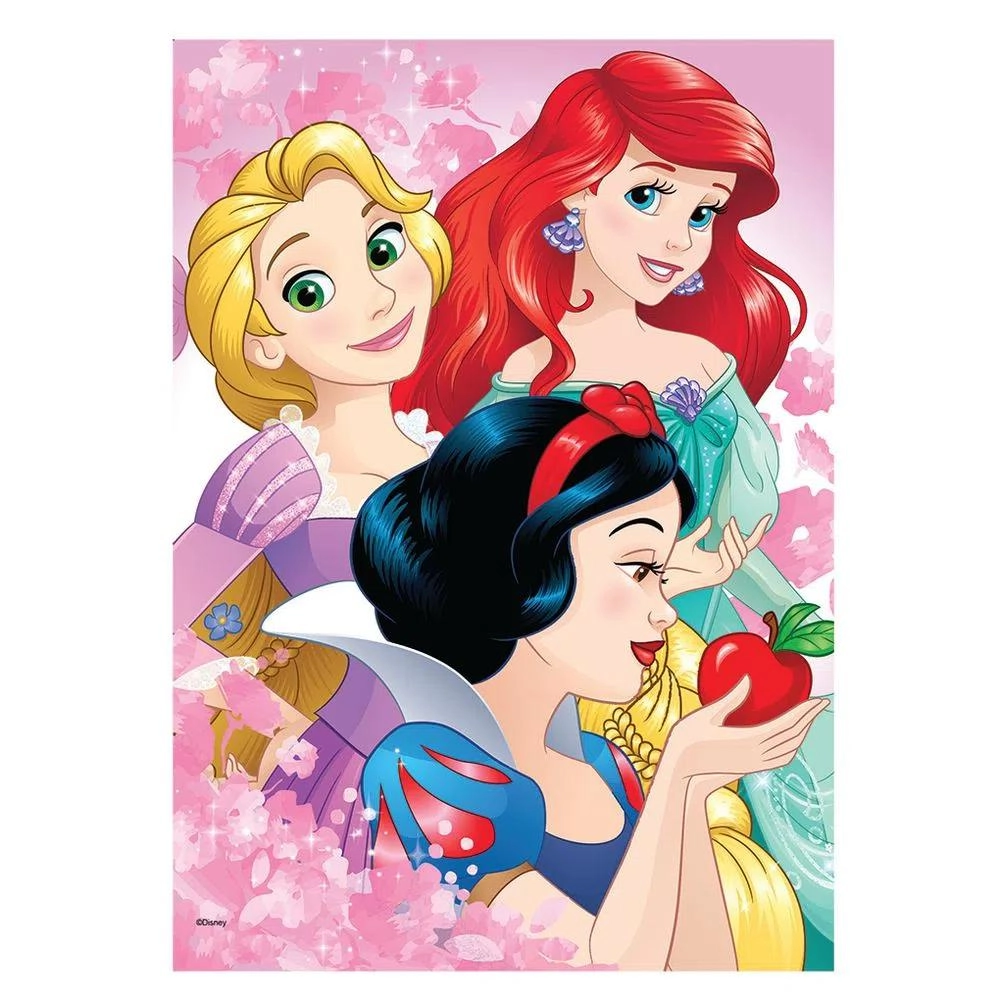 Quebra Cabeca Progressivo P16/25/49 Princesas 02162 Grow