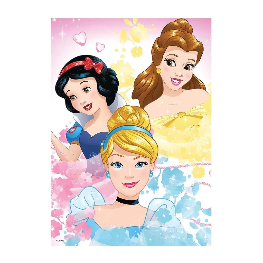 Quebra Cabeca Progressivo P16/25/49 Princesas 02162 Grow