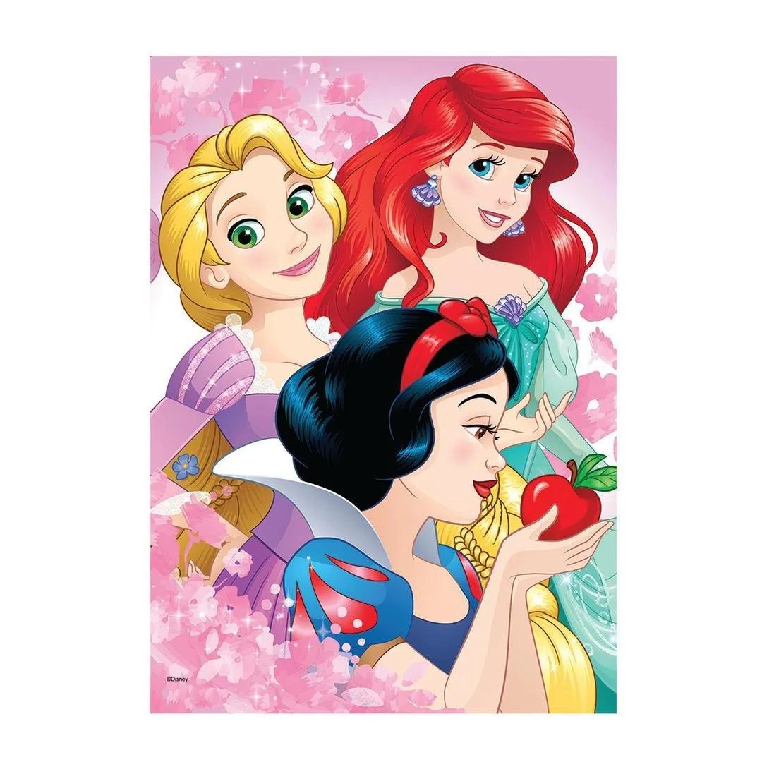 Quebra Cabeca Progressivo P16/25/49 Princesas 02162 Grow