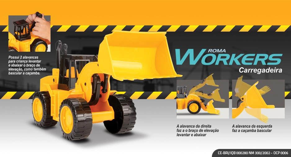 Roma Workers Carregadeira 0340 Roma Jensen
