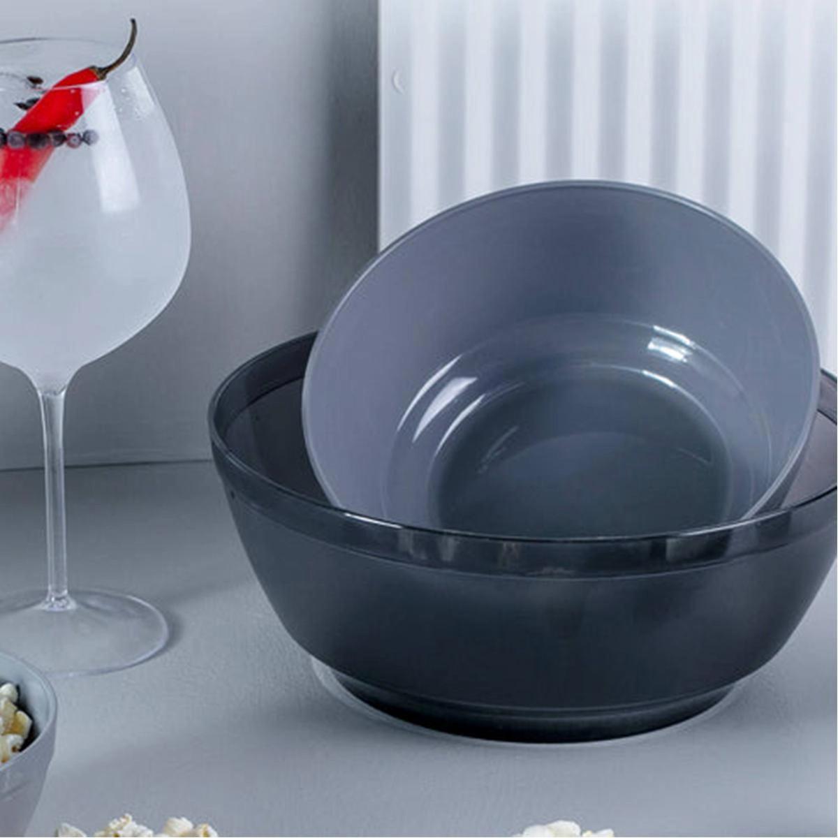 Saladeira Luna 3,5lts Martiplast Ou- Branco