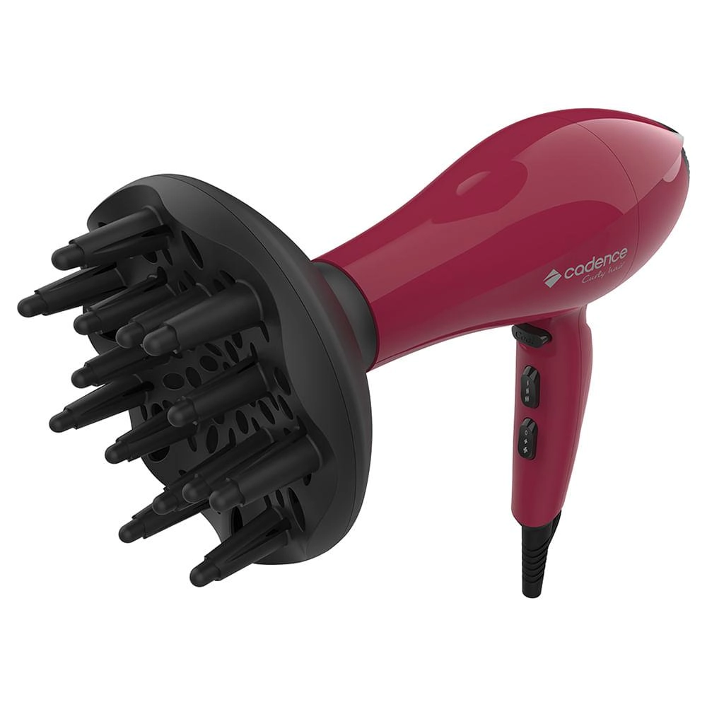 Secador Cabelos Curly Hair com Difusor 220V Cadence