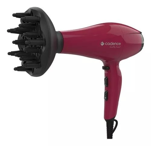 Secador Cabelos Curly Hair com Difusor 220V Cadence