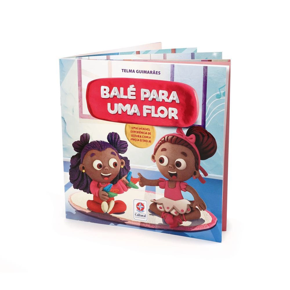 Super Massa Balé Para Uma Flor com Livro Estrela