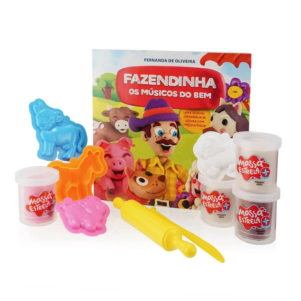 Super Massa Fazendinha com Livro Estrela