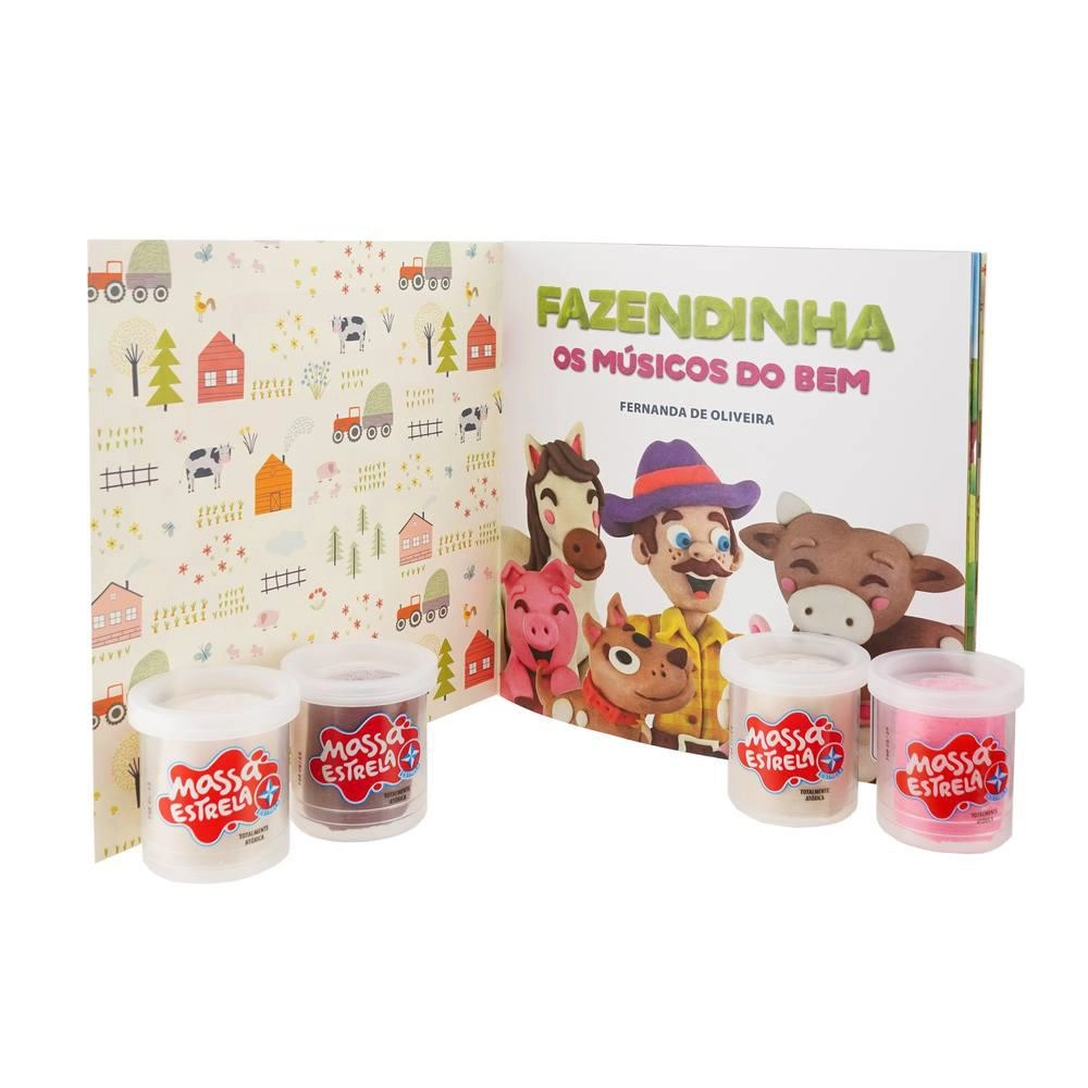 Super Massa Fazendinha com Livro Estrela