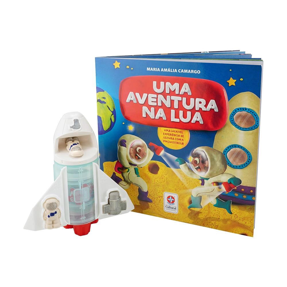Super Massa Uma Aventura Na Lua com Livro Estrela