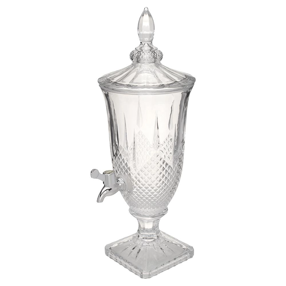 Suqueira verre de vidro 1,8l com torneira para bebidas - Mimo Style