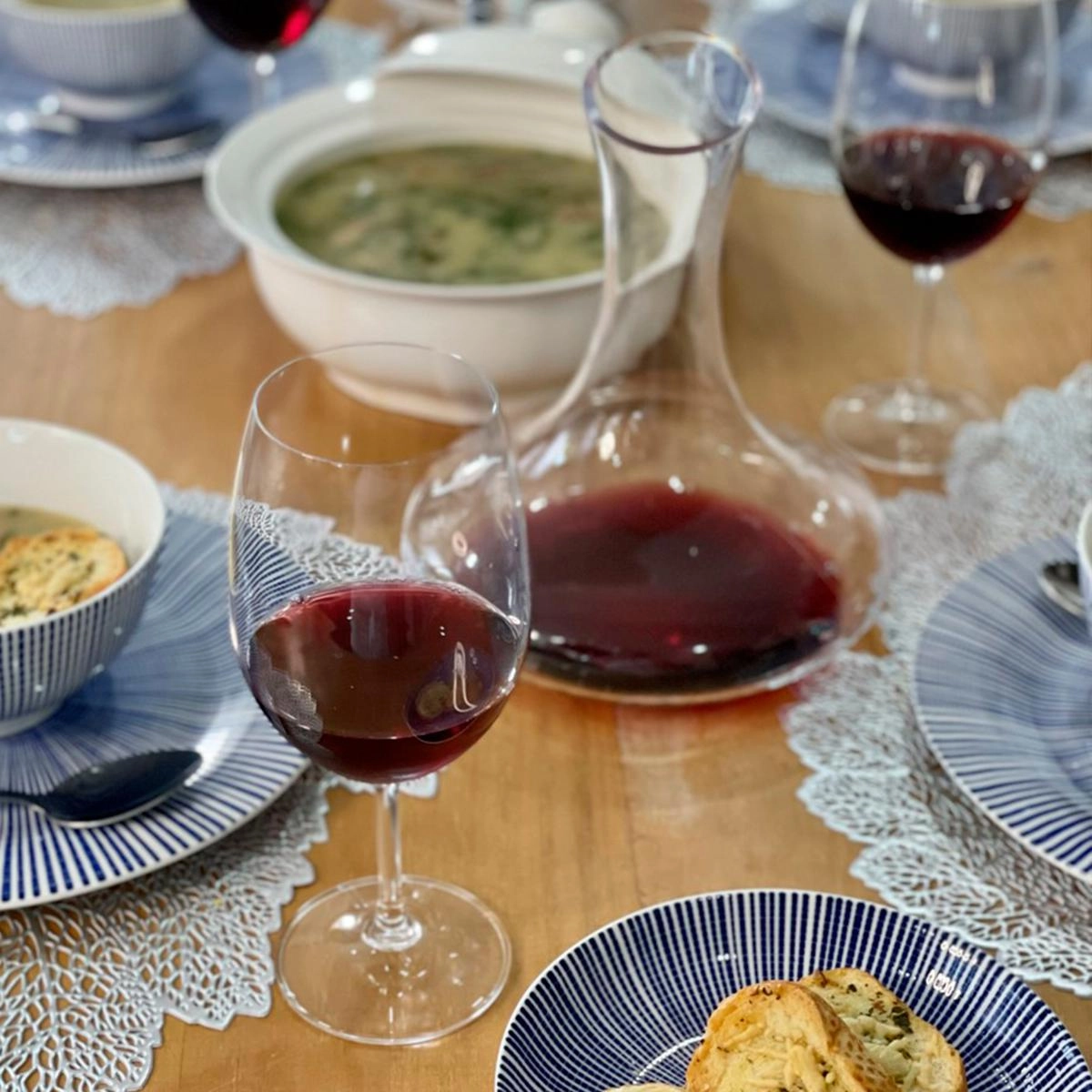 Taça para Vinho Sommelier 580 ml Cristal Ecológico Lyor Design