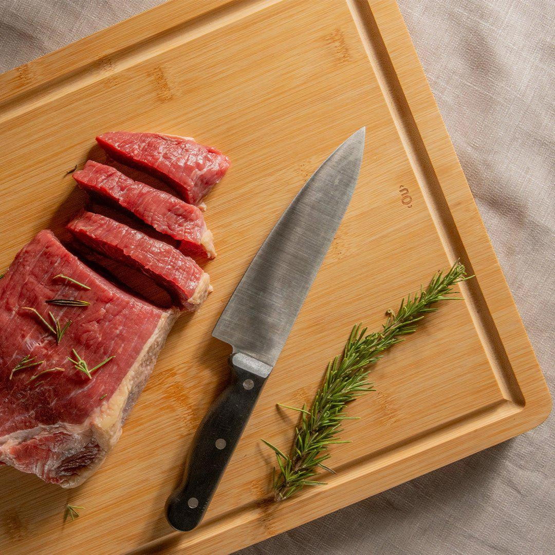 TABUA CHURRASCO TCB1000 BAMBU 45X35X3CM MARTIPLAST OU