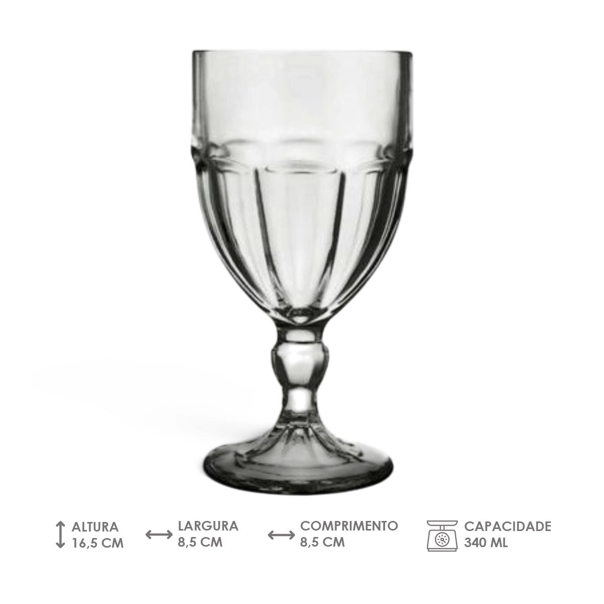 Taca 0011 Agua Bristol 340ml Nadir Figueiredo