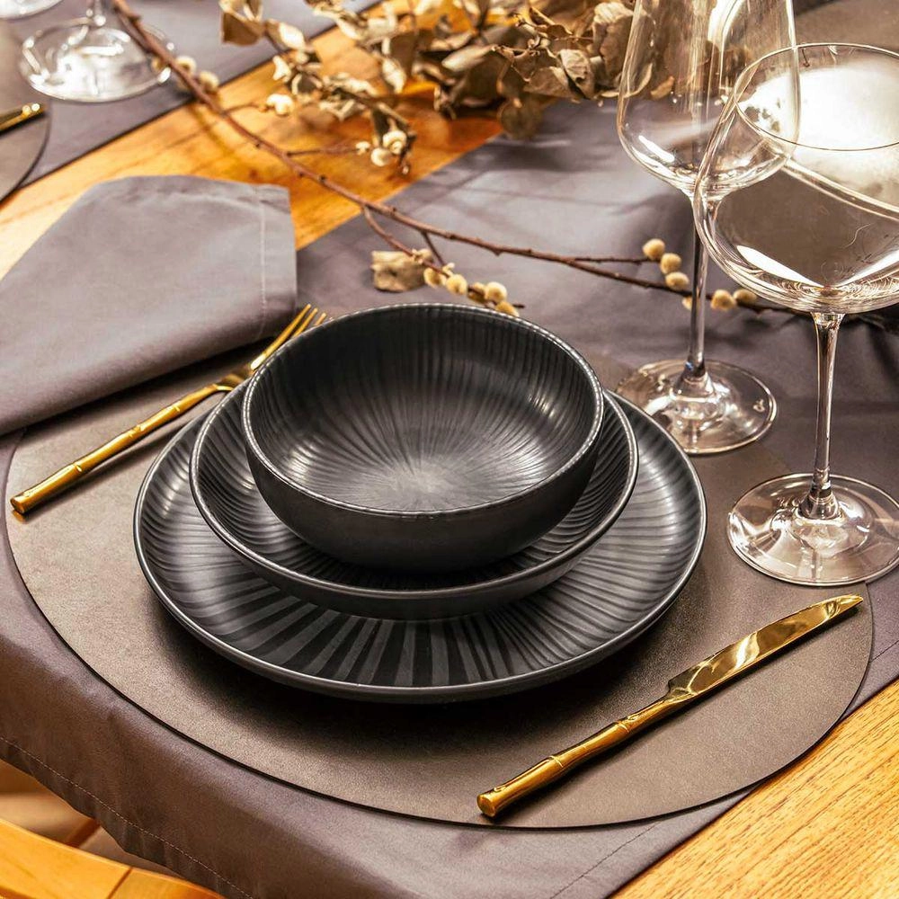 Tigela Flat Onix 600 ml Oxford