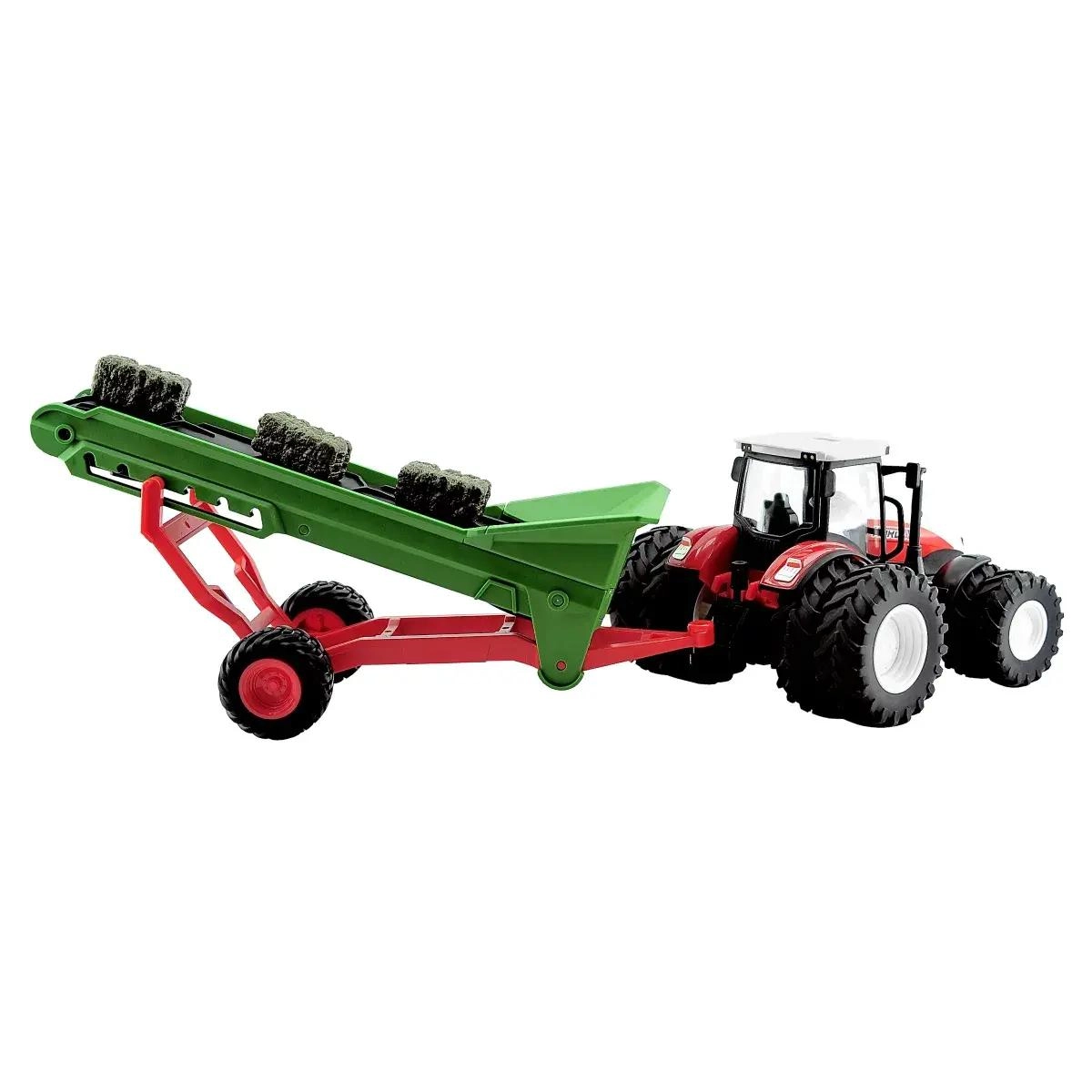 TRATOR C/ CARRETA CONTROLE REMOTO RECARREGAVEL CP166189 CKS TOYS