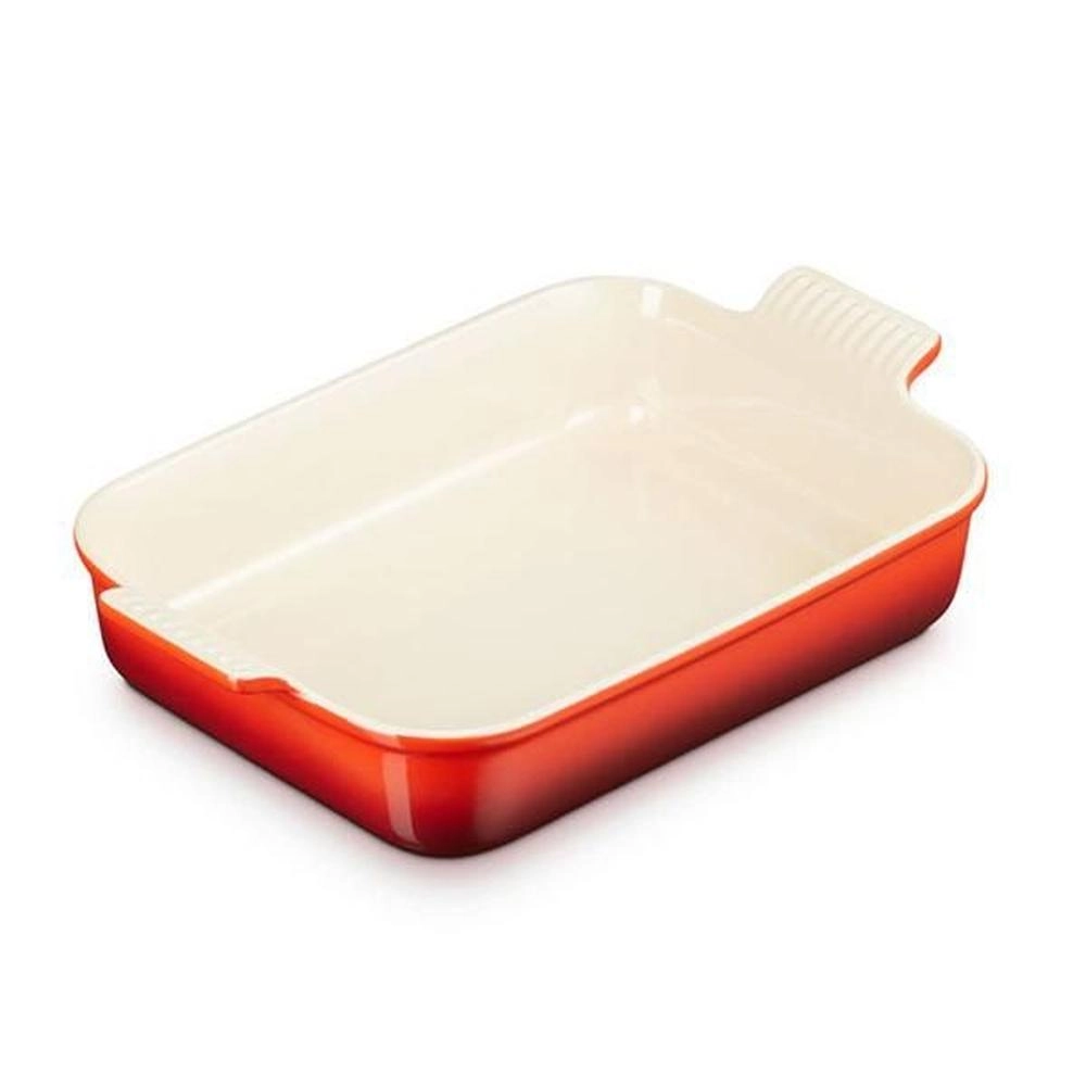 Travessa Retangular 71102320600001 Vermelho 32cm Le Creuset