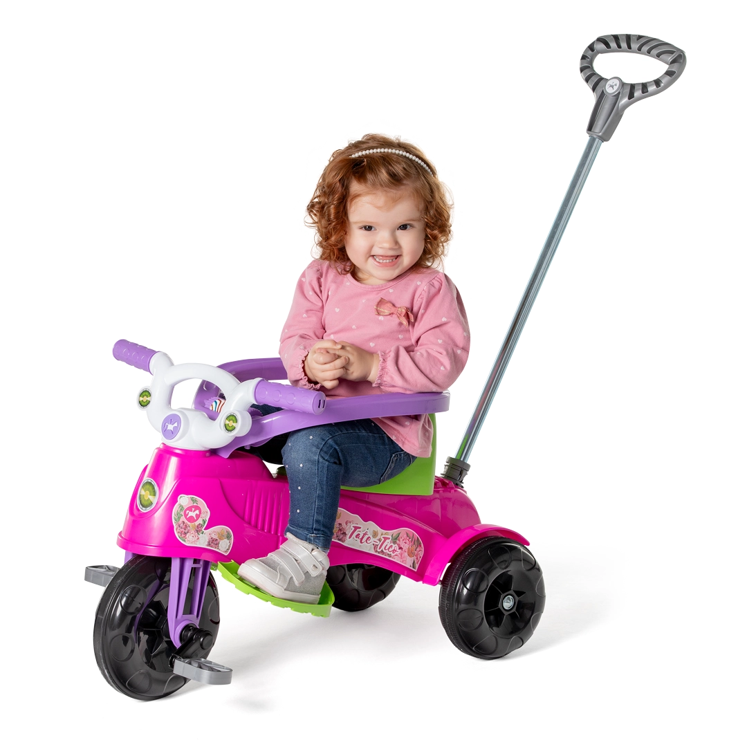 TRICICLO TATETICO ROSA 939 CALESITA