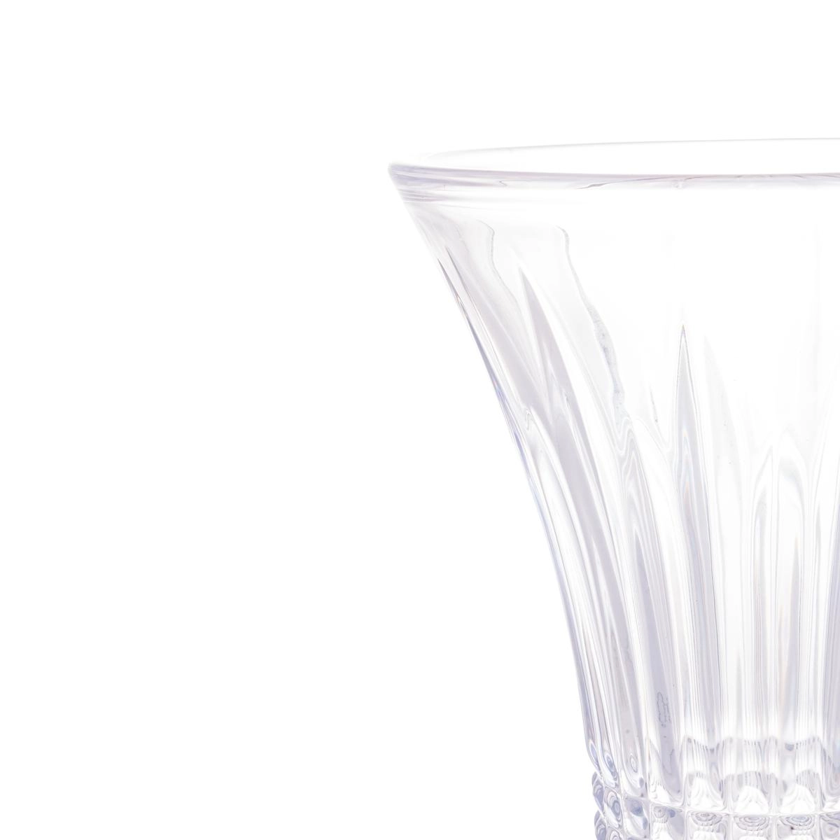 VASO 27966 QUEEN 24CM CRISTAL CHUMBO ROJEMAC