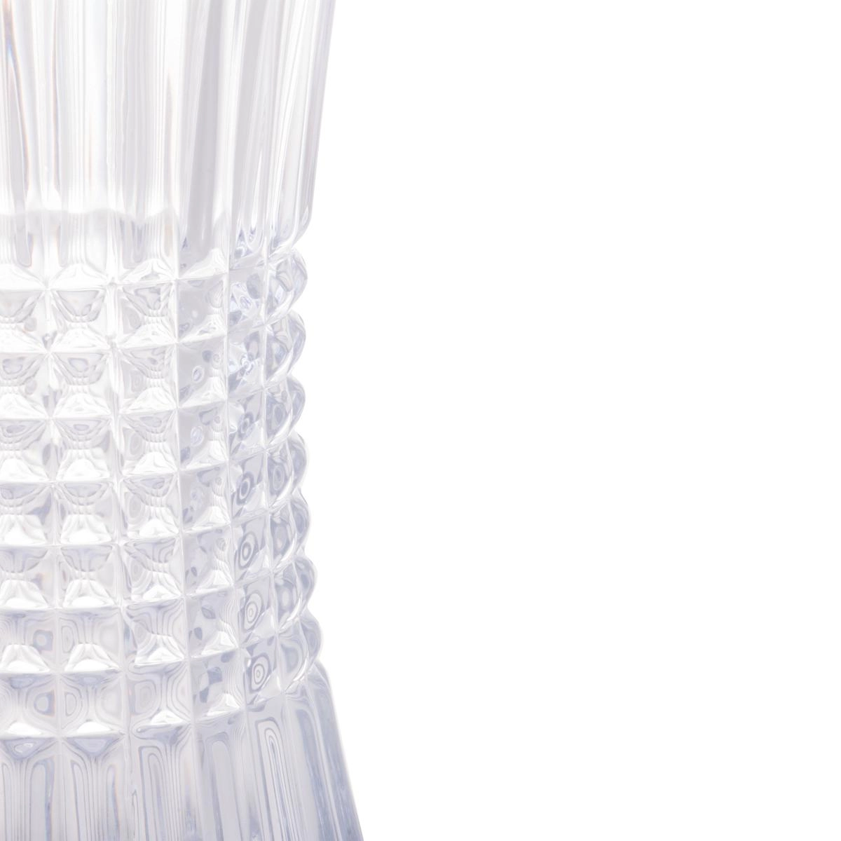 Vaso Queen 30 cm Cristal Rojemac - Chumbo