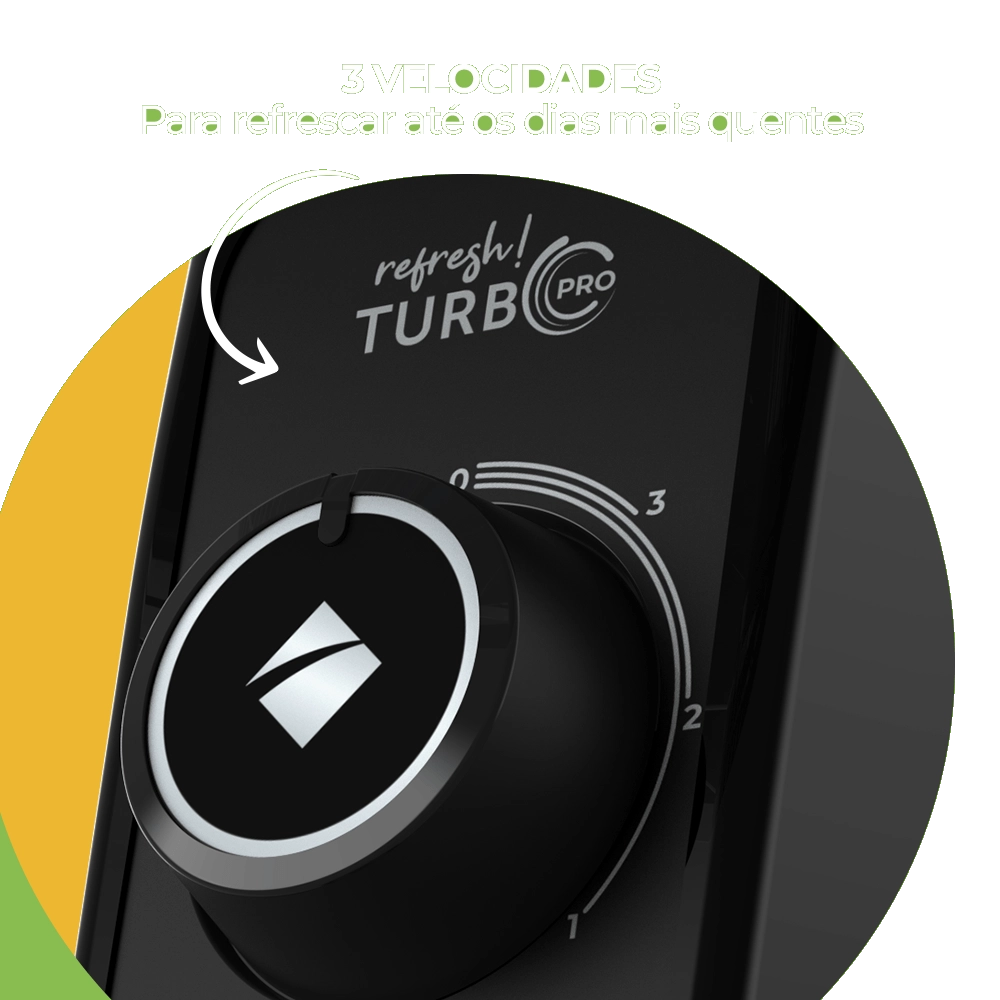 VENTILADOR COLUNA VTR830 REFRESH TURBO PRO 220V CADENCE