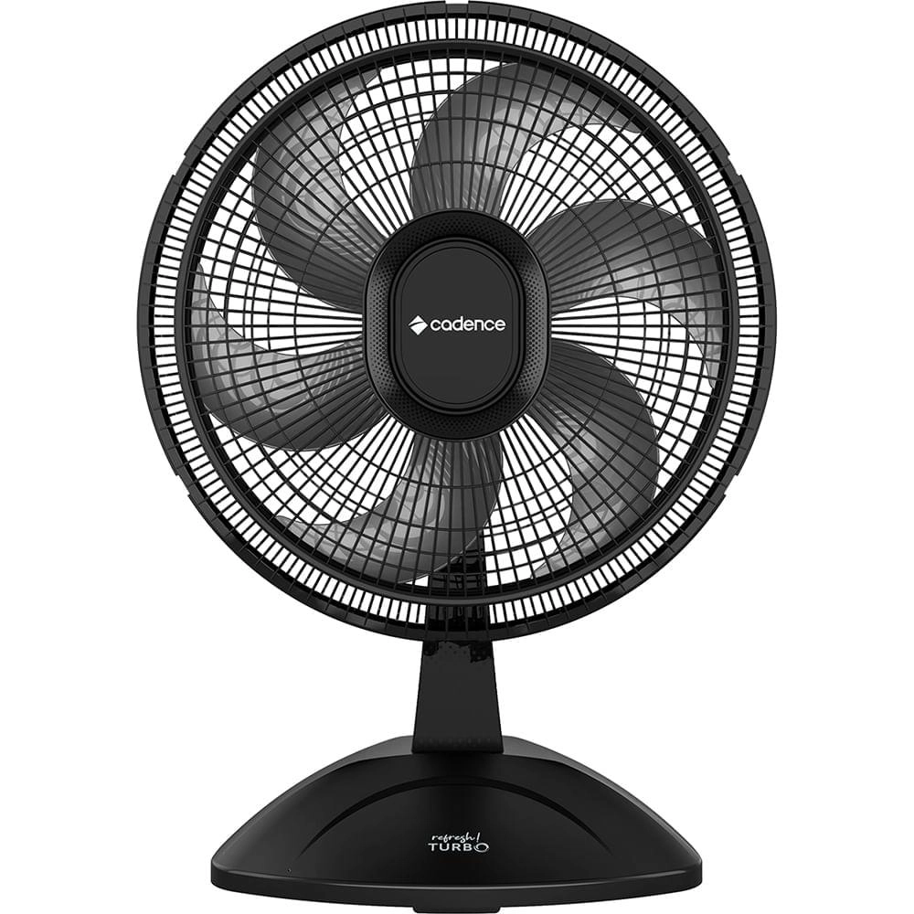 VENTILADOR VTR410 EROS LIGHT REFRESH PRETO 220V CADENCE