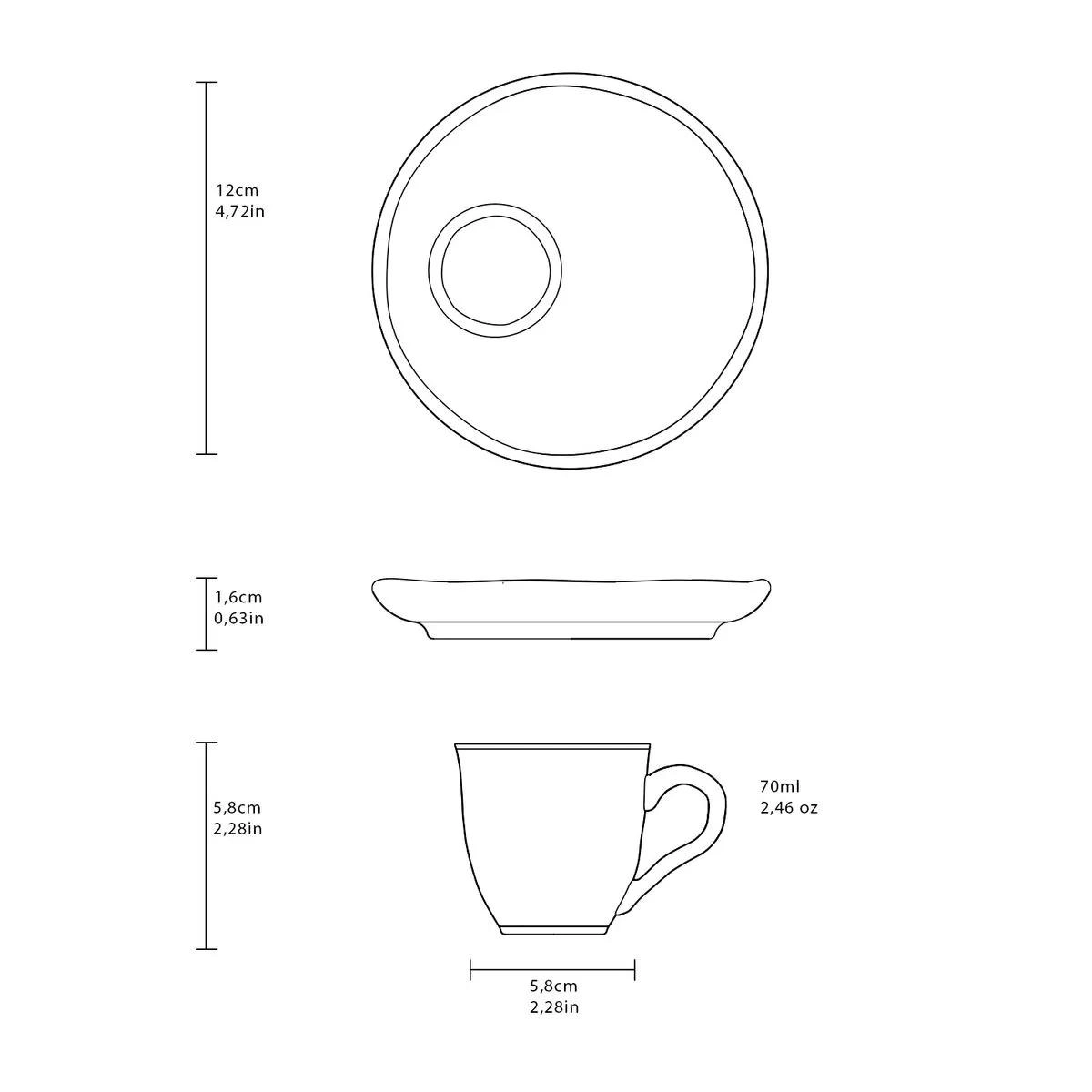 XICARA CAFE 3531108501 BIO LATTE C/ PIRES PORTO BRASIL