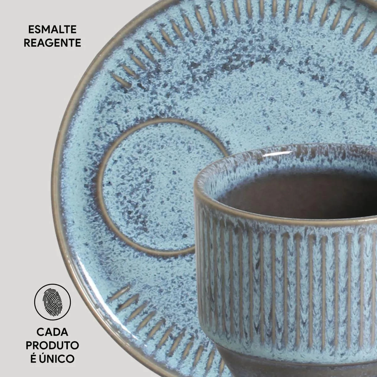 XICARA CHA 36161109001  BREEZE 230ML C/ PIRES PORTO BRASIL